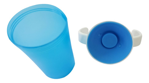 Vaso  Antiderrame 360 Con Tapa Para Bebes Y Niños 260ml