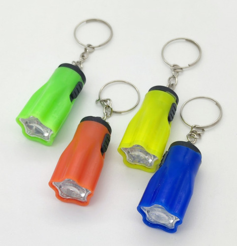 4 X Llavero Mini Linterna Luz De Led Linternas (Reacondicionado)