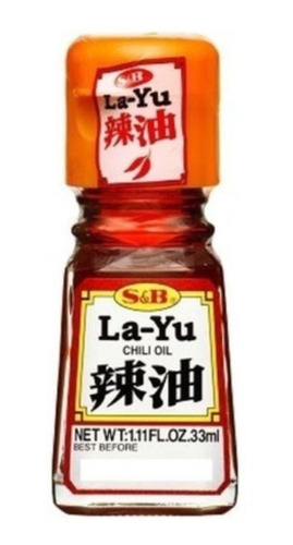 Aceite De Chilli La-yu S&b 33 Ml - Origen Japón