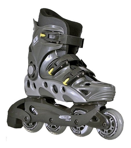 Patins Inline Recreação Traxart Spectro 72mm Abec-3 + Brinde