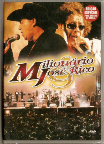 Dvd Milionario E Jose Rico Em Marília Original