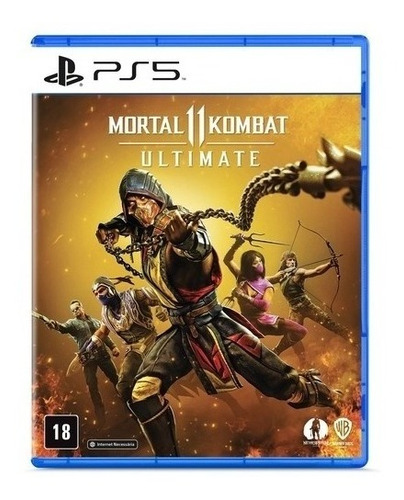Mortal Kombat 11 Ultimate Ps5 Mídia Física - Lacrado