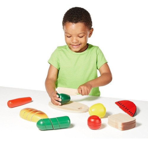 Melissa & Doug Cutting Alimentos - Set De Juegos De Alimento