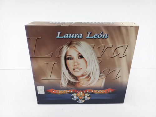 Laura León Versiones Originales - 3 Cd's