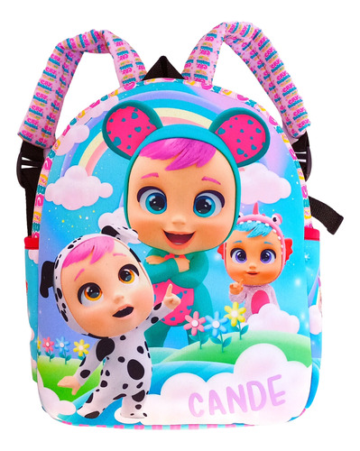 Mochila Jardin Bebes Llorones Cry Babys Personalizada