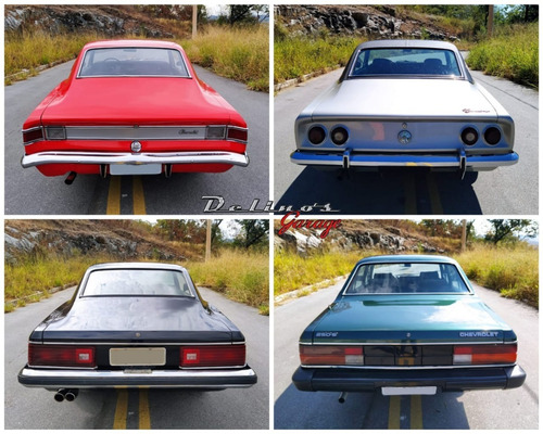 Gm Chevrolet Opala Deluxo 74 Standard 79 80 Comodoro 88 250s