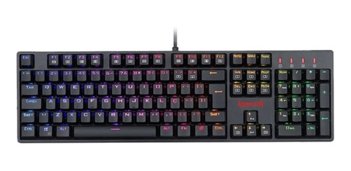 Teclado Mecânico Gamer  Surara Pro Rgb Switch Outemu Preto