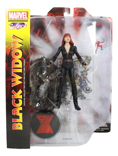 Black Widow Viúva Negra Marvel Select Diamond Select Toys