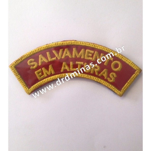 Patch / Distintivo Bordado Salvamento Em Altura - I