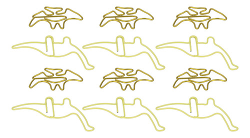 100 Clips De Papel Con Forma De Pterosauria, Forma De Dinosa
