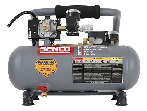 Senco Pc1010 Compresor De Aire Sin Aceite 125 Psi 1 Gal