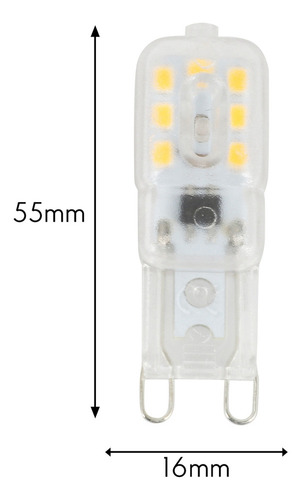 E 40 Bombillas Led Tipo Cápsula G9 De 5 W Regulables Que