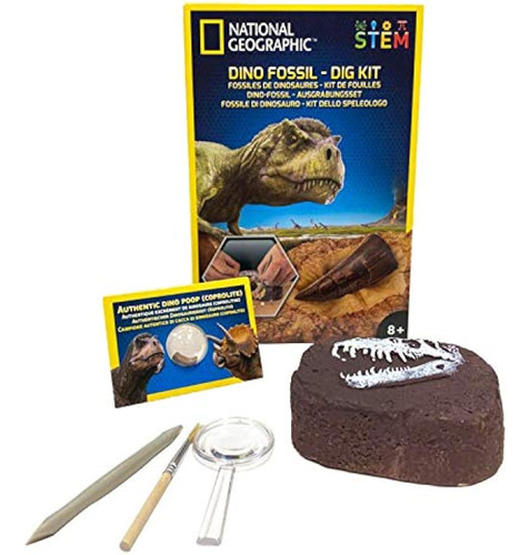 National Geographic Jm80215 Kit De Excavación De Dinosaurios