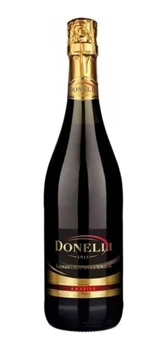 Vino Donelli Lambrusco Rosso Amabile X750cc Italiano