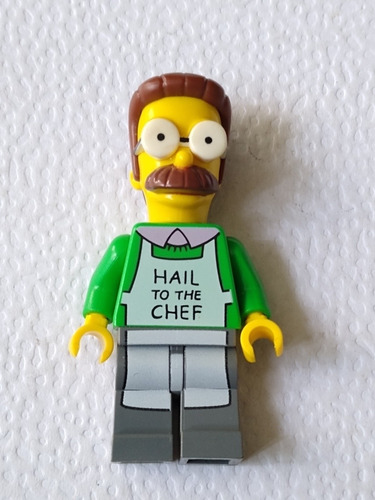 Lego Casa De Los Simpsons Minifigura Ned Flanders Set 71006 