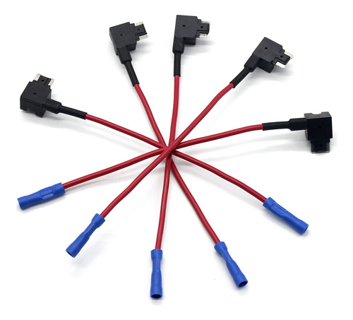 Adaptador De Fusibles Para Coche De 12 V Con 5 Minifusibles