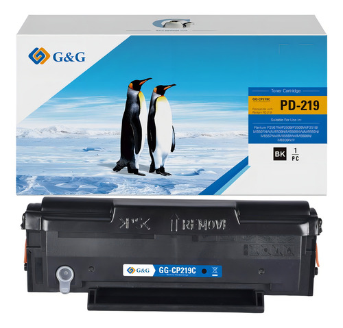 Toner Compatível Pantum Pd219, P2507w, P2509, M6509n, Gg