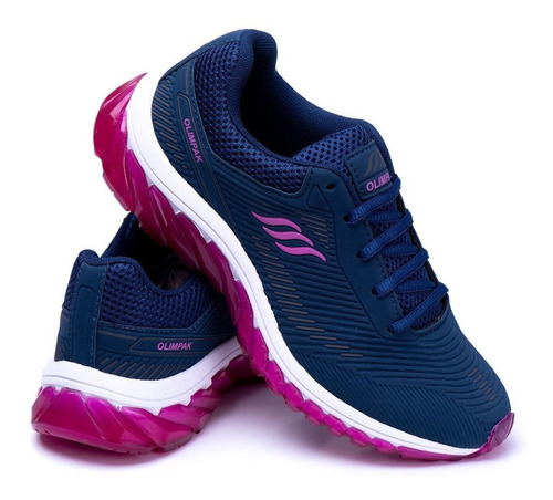 Imagem 3 de 6 de Tenis Feminino Esportivo Olimpak Para Caminhada Academia