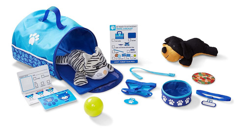 Melissa Doug Tote Tour Tour Pet Travel Play Juego