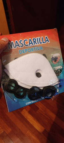 Imagen 5 de 5 de Mascarillas Deportivas 5 Capas Barcelona