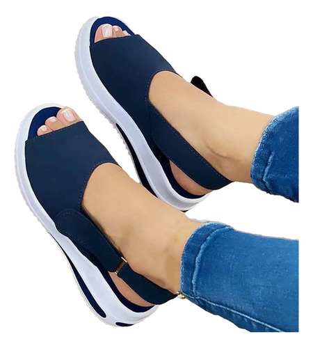 Sandalia P Para Verano, Nuevo Estilo Casual, Moda, Boca De P
