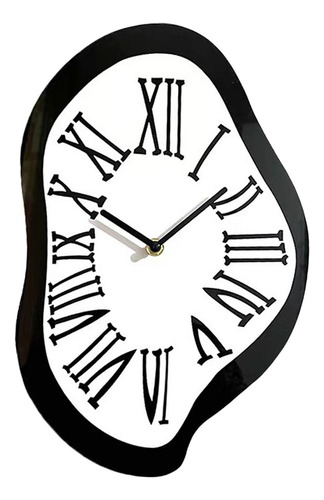 Reloj De Pared De Fusión, Reloj Distorsionado, S