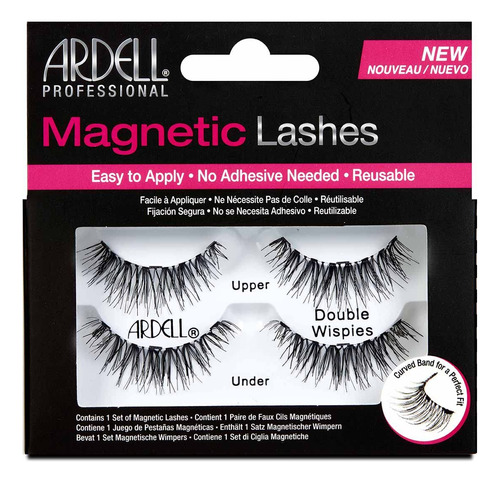 Cílios Magnéticos De Tira Dupla Ardell Wispies Professional