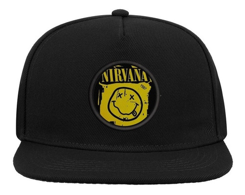 Gorro Snapback Nirvana Bordado