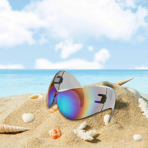 Gafas Hombre,gafas | Gafas De Sol Futuristas Sin Montura