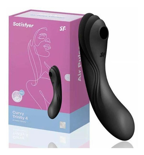 Curvy Trinity 4 Satisfyer Sugador Clitóris E Vibrador Ponto