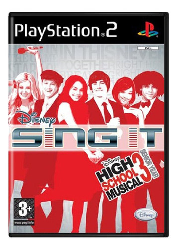 Juego Disney Sing It High School Musical 3 Senior Year Ps2