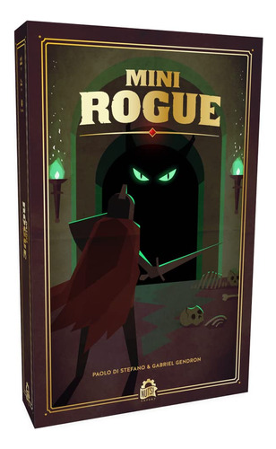 Mini Rogue - Un Juego De Mesa De Ares Games 1-2 Jugadores -