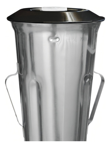 Licuadora industrial Metvisa 6l Lq6 de acero inoxidable de baja rotación