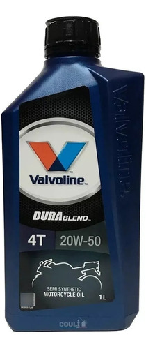 Aceite Moto Valvoline 20w50 Durablend 4t Semisintetico 