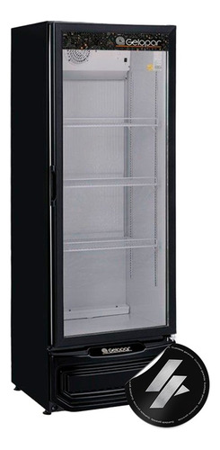 Refrigerador Vertical De Bebidas Gptu-40 El/pr Gelopar 414 L Cor Preto