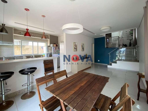 Imagem 9 de 23 de Casa Com 3 Dormitórios À Venda, 141 M² Por R$ 730.000,00 - Terras De São Fernando - Cotia/sp - Ca2012