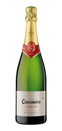 Espumante Codorniu Brut Classico 750 Ml Kit 03 Un - Espanha