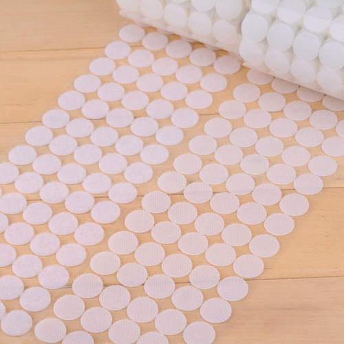 Imagen 10 de 10 de Velcros Autoadhesivos Circulares 15mm /100 Pares