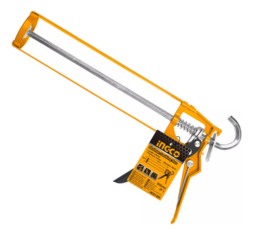 Pistola Calafatera 9 Tipo Esqueleto Para Silicona Ingco