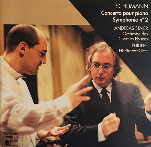 Cd Schumann Piano - Andreas Staier - Philippe Herreweghe- Hm