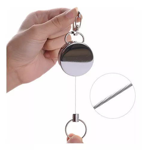 Lanyard personalizado con yo-yo retráctil para colgar acreditaciones,  tarjetas o llaves