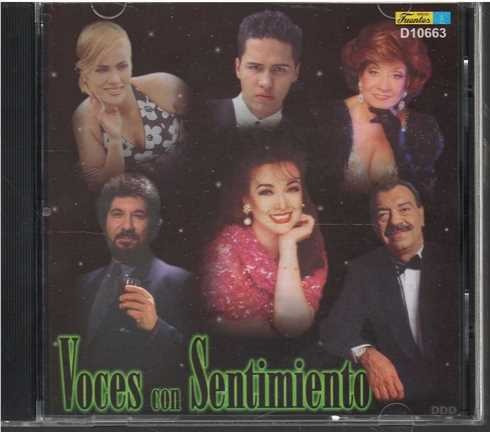 Cd - Voces Con Sentimiento / Varios - Original Y Sellado