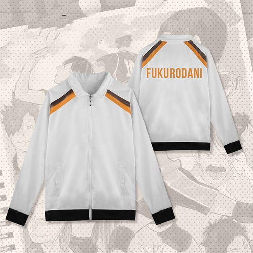 Sudaderas Anime, Haikyuu!! Uniforme Escolar Fukurodani