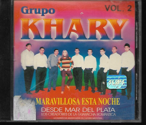 Grupo Khary Vol.2 Disco Maravillosa Esta Noche Mar Del Pla 