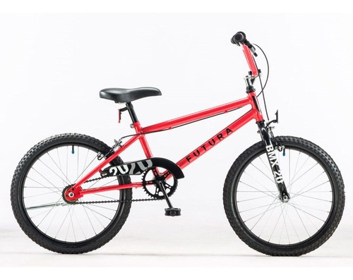 Bicicleta Rodado 20  Futura Bmx Roja