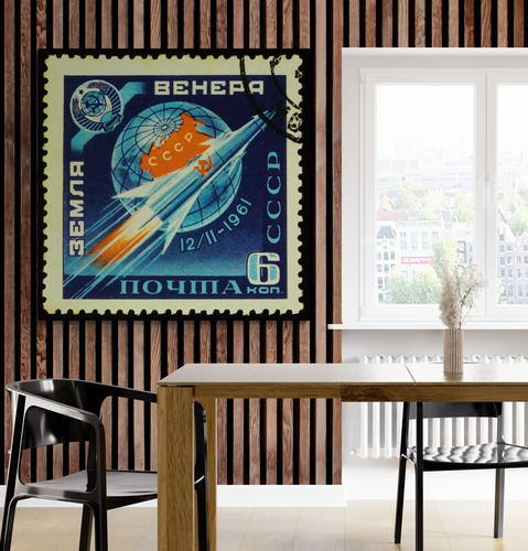 Cuadro En Lienzo Tayrona Store Astronauta 001 80x80cm