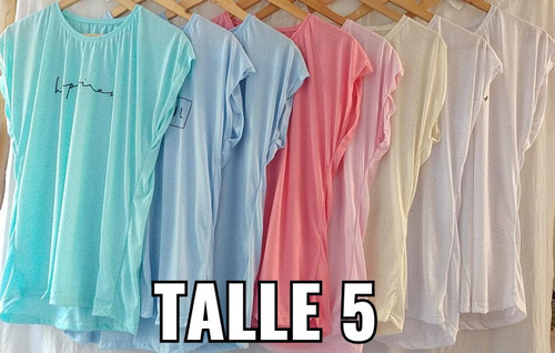 10 Remera Manga Japonesa Con Estampa Por Talle (x Mayor)