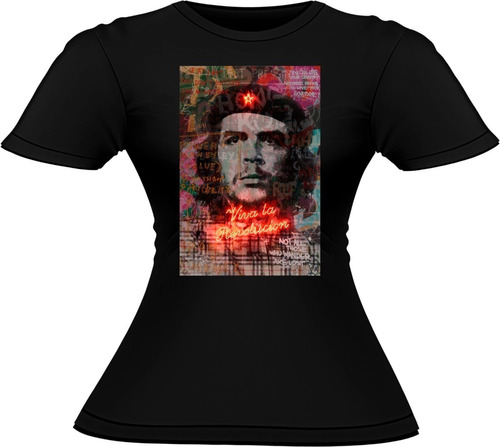 Polera Mujer Algodón Che Guevara Revolucion 01