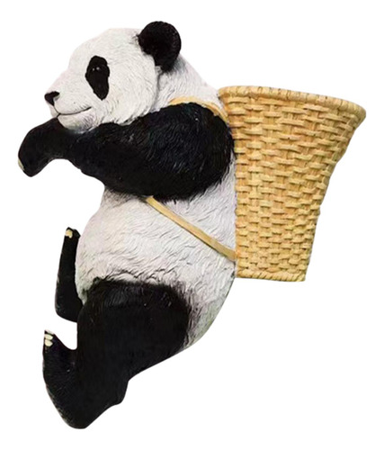 Estatuilla De Panda Escultura De Jardín Para Regalo De