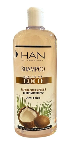 Han Shampoo Aceite De Coco X 500 Ml.